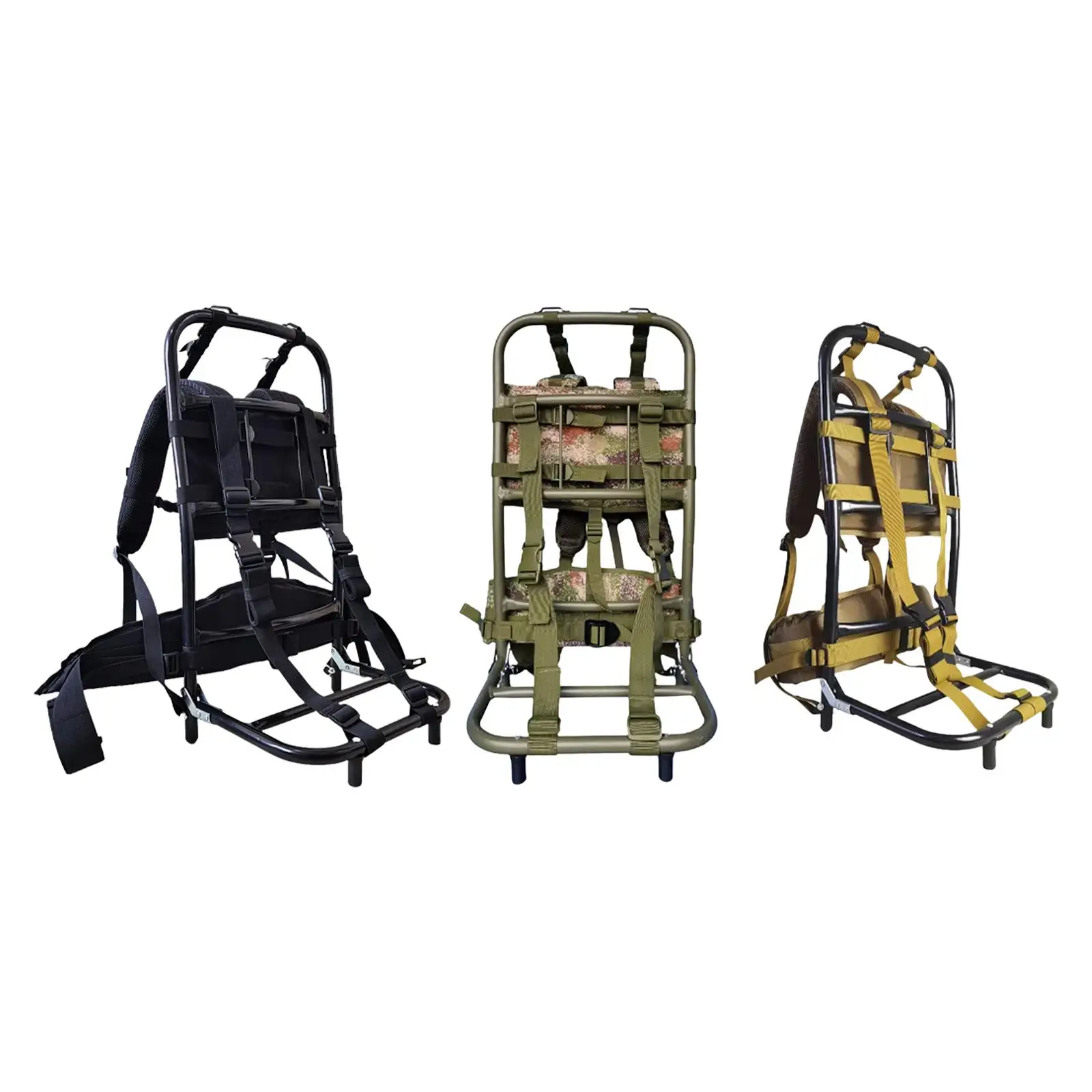 60kg Heavy Carrying Backpack Frame Practical Portable Sturdy Foldable ...