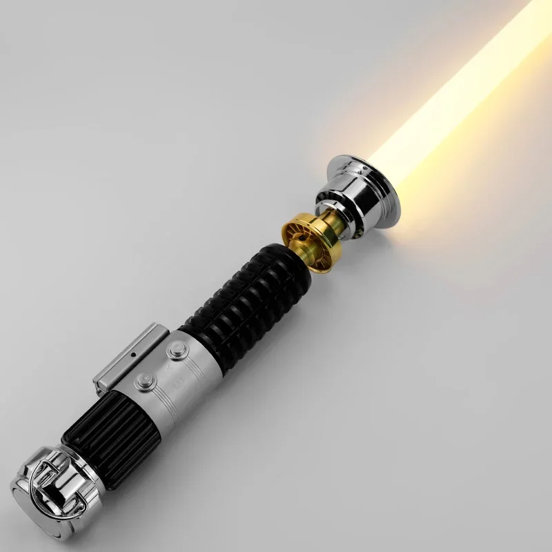 

Obi-Wan EP4 Metal hilt heavy dueling pixel lightsaber with 27 sound fonts