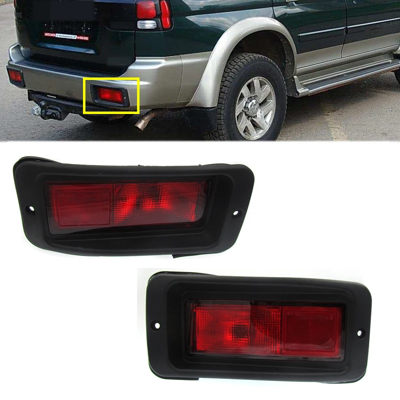 Car Tail Lamp Fog Light For Mitsubishi Pajero Montero Sport K94W K96W