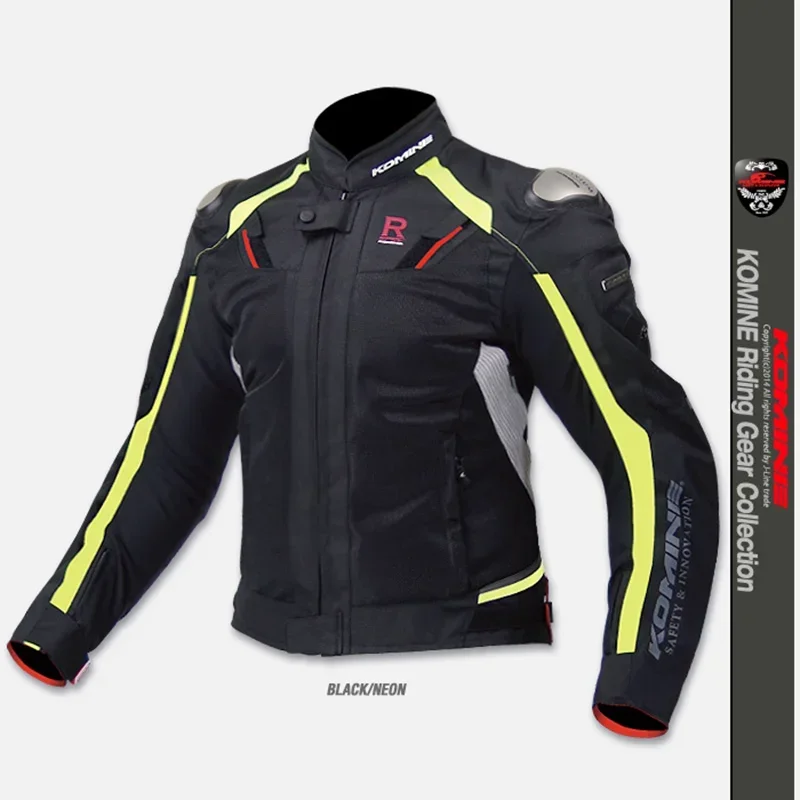 Komine Jk063 Motorcycle Jacket Unisex Motorcycle Wear Off-Road Racing Wear Waterproof Windproof Racing Autumn