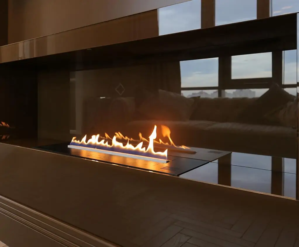 

Super 36 inch 900 mmL eco fireplace remote control bio ethanol fire place