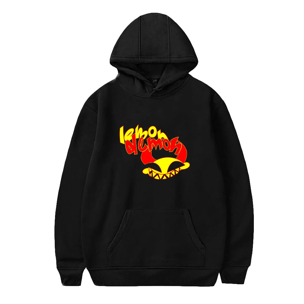 

Lemon Demon Hoodie Sweatshirts Men Women Print Pullover Unisex Harajuku Tracksui