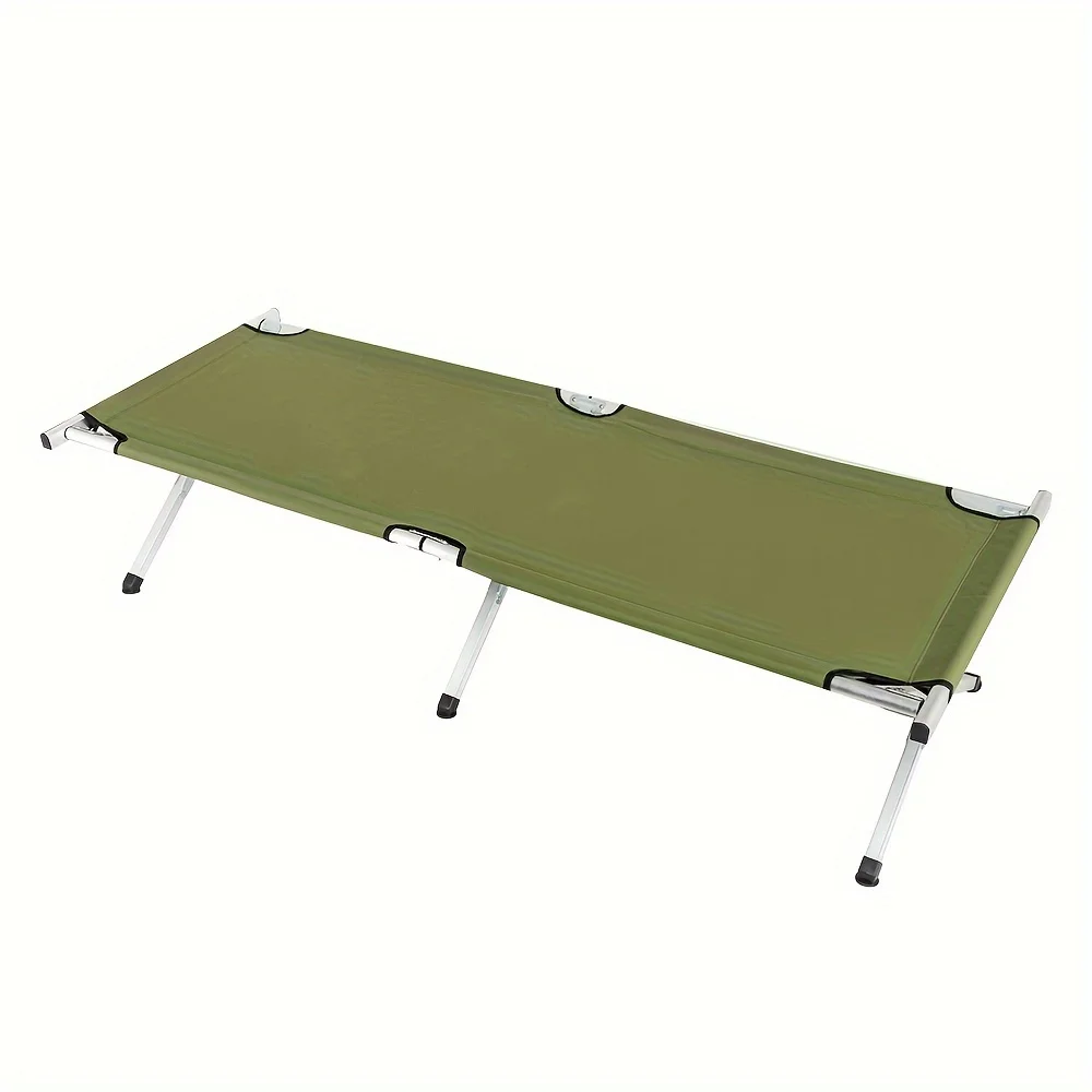 

75in Green Outdoor Walking Bed, Aluminum Alloy Frame Bed, Rectangular, 275.58LB Naturehike mattress Camping sleeping pad Inflat