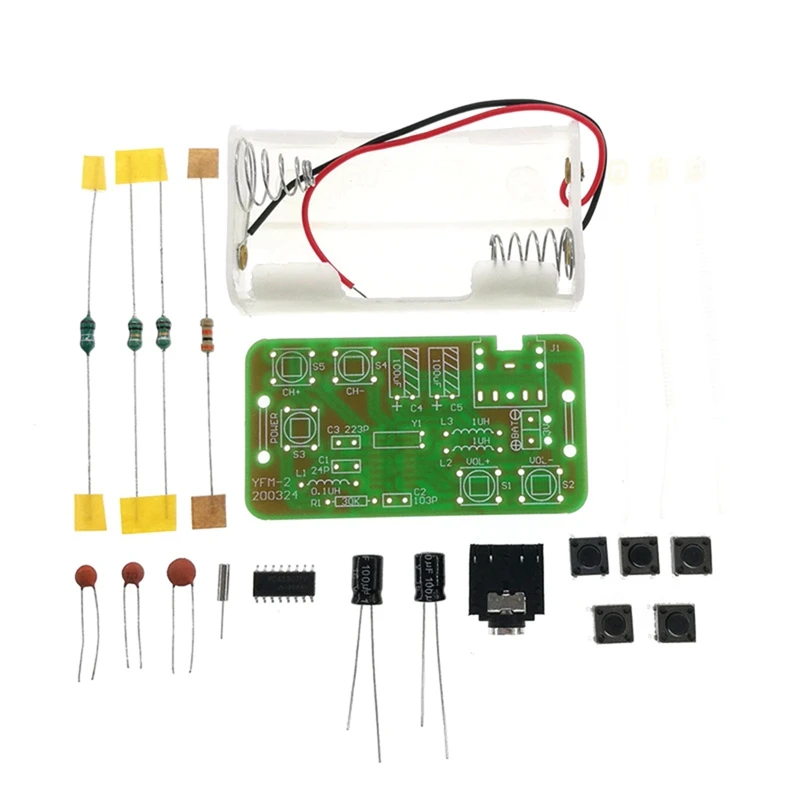 DIY Radio Kit FM Stereo Learning Patch Components Welding Assembly Production |