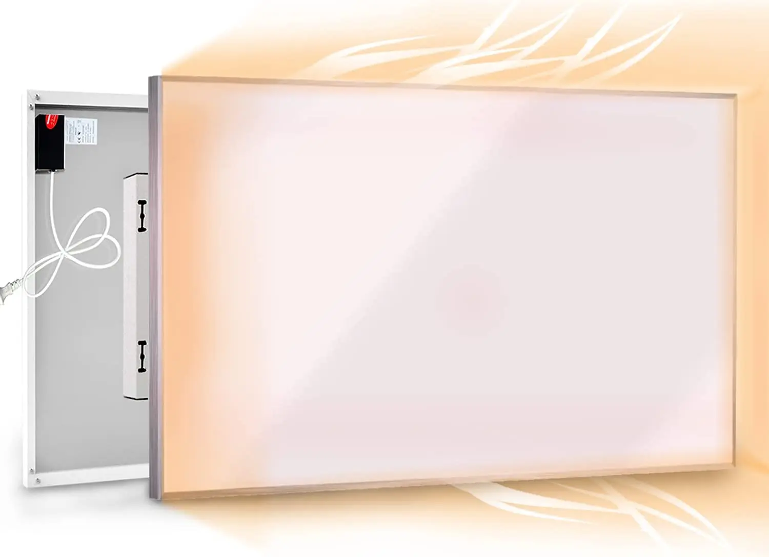 180W 300x600mm Infrared Panel Heater Wall Mounted Electric Remote Heating  Radiant Home Heater