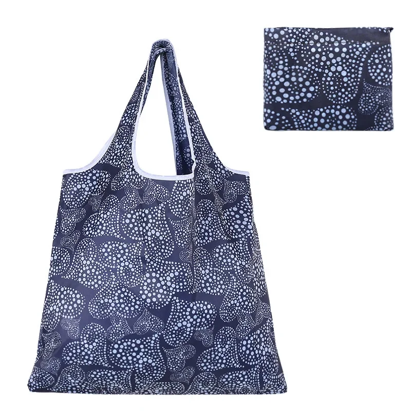 Eco-Friendly Reusable Foldable Nylon Shopping Tote Bag