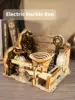 Electric 3D Wooden Puzzles Marble Run Model Kits  Brain Teaser Puzzle DIY handmade Christmas gift 1