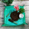 1Pc Flower Pots Transplanting Mats Gardening Planting Mat Pe Plant Repotting Mat Foldable Waterproof Gardening Potting Pad 4