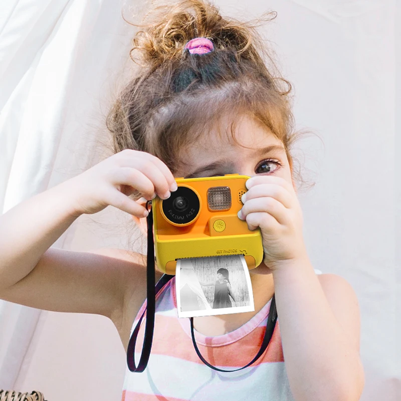 Kids Video Photo Camera With Print Children's Instant Print Camera Toys For Kids Girls Birthday Gift Instantane