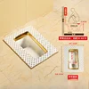 #  Bathroom Home Flushing Cistern Sets of Ceramic Potty Chair Style Hotel Luxury Gold Urinal 1