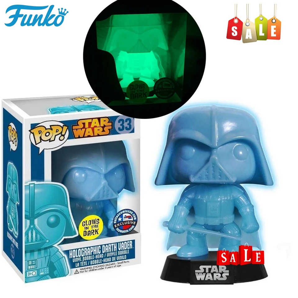 Funko Pop Star Wars Holocraphic Darth Vader 33# Collection