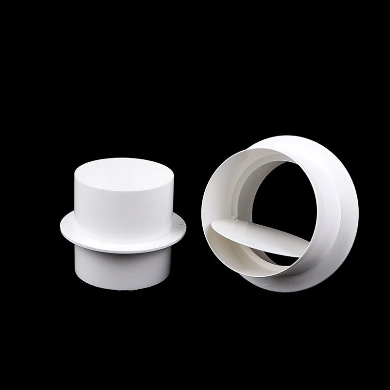 Pipe Draft Blockers Air Duct Check Ventilation Valves 4inch PVC Check
