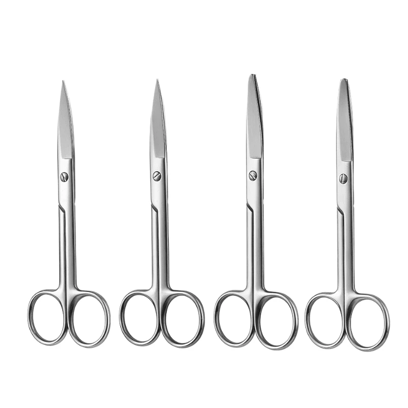 Upgraded Medical Surgical Scissors Steel Small Nail Tools Eyebrow Nose Hair Cut Manicure Makeup Professional Beauty Accessories 6