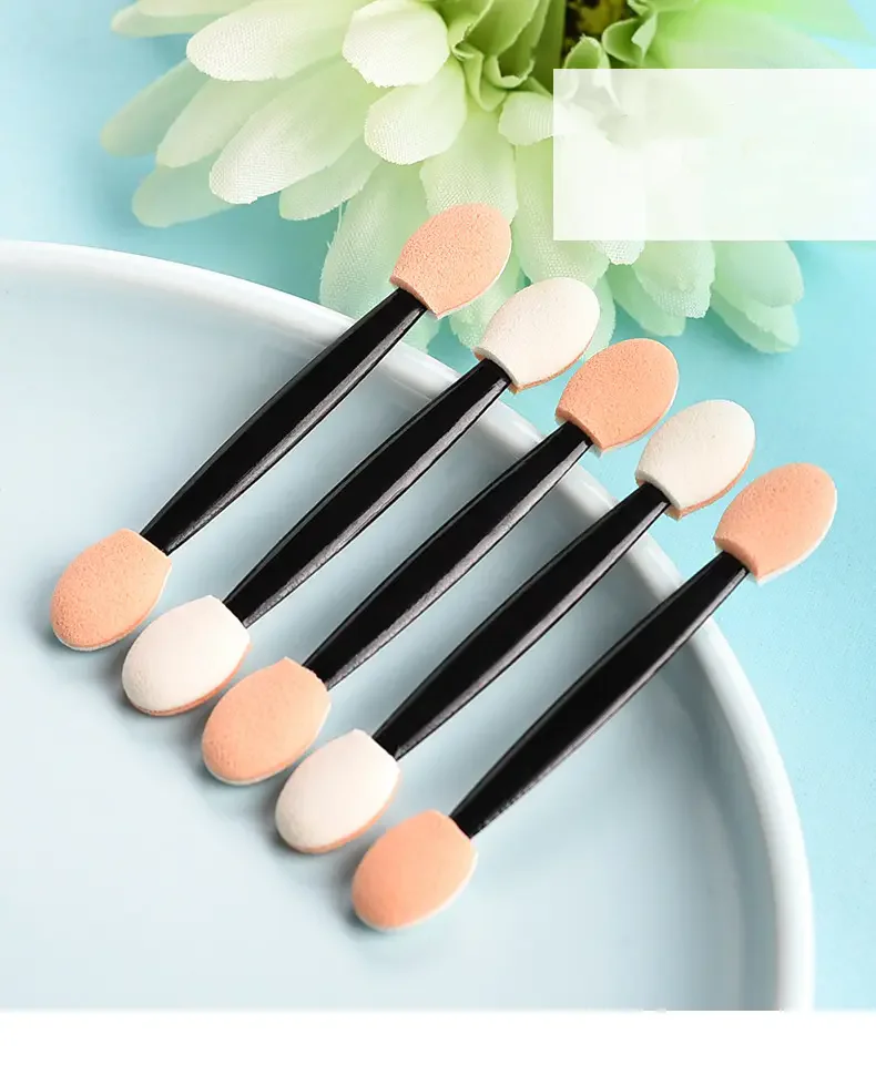 8pcs 휴대용 메이크업 브러쉬 세트 얼굴 아이 립 섀도우 속눈썹 속눈썹 스풀 재단 파우더 브러쉬 화장품 도구