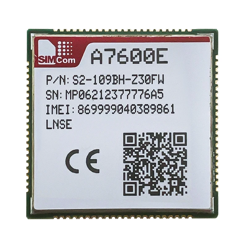 SIMCOM A7600E MINI PCIE LTE Cat1 4G Module Replace SIM7600E LTE-FDD B1/B3/B5/B7/B8/B20 LTE-TDD B38/B40 GSM/GPRS/EDGE 900/1800MHz