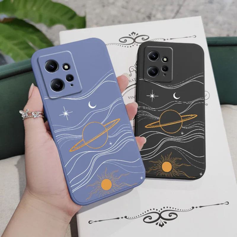 Carcasa Xiaomi Redmi Note 12 Pro 11S 11 10 Max 10T 9 10S 4G 9S 9T 5G  Bow-knot Little Monster Lens Ca gaojinjia