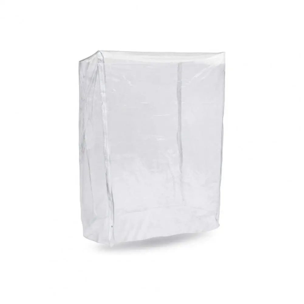 Waterproof Shelf Cover Bread Rack Transparent Bun Pan Rack Cover Zipper Closure Baking Pan