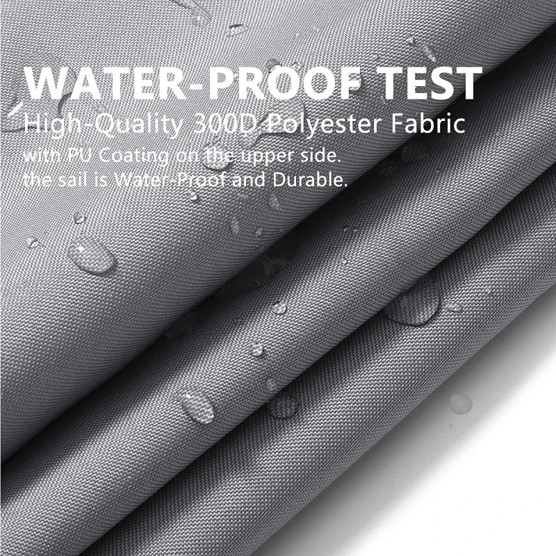 Waterproof Sunshade 300D Shade Protection Shade Sail Awning Camping Cloth Large Outdoor Canopy Garden Yard 3x5m 3x6m 4x5m sun shade sail camping canopy
