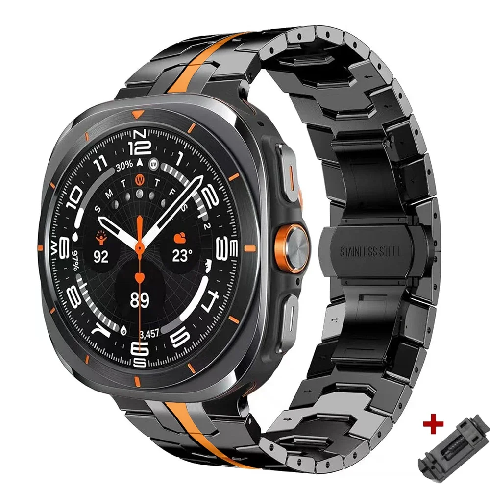 التيتانيوم الفرقة لساعة سامسونج جالاكسي الترا 47 م...