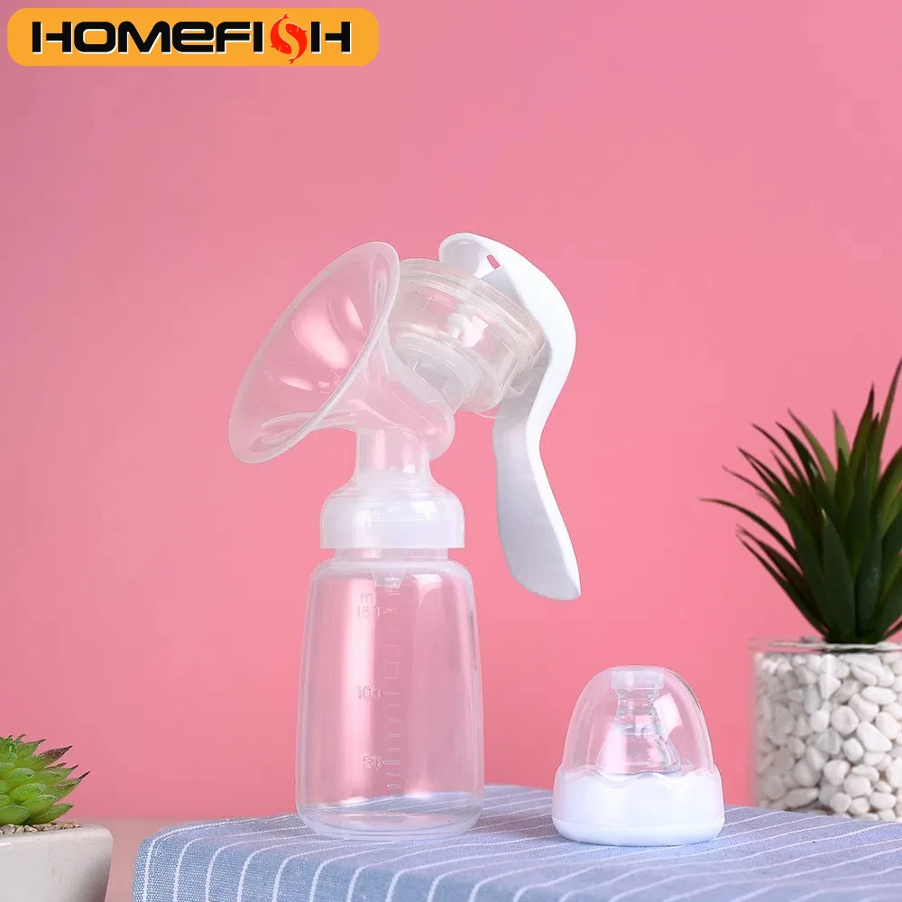 Breast Pump Baby Nipple Manual Suction Milk Pump Feeding Milk Collector Adjustable Gear Sucking Postpartum Supplies Accessories breast pump,breast milk catcher