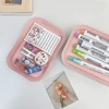1/2pcs Wheat Straw Storage Trays Sundry Food Snack Plate Storage Organizer Coffee and Tea Tableware Trays Decorative Dishes 4