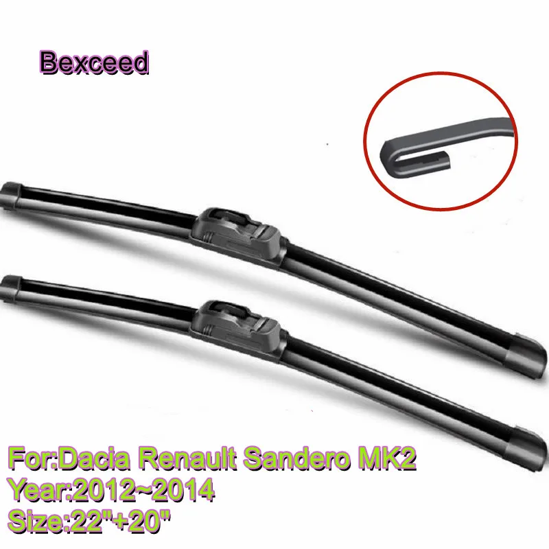 Wiper Blade For Dacia Renault Sandero MK2 Bexceed of Car Windshield