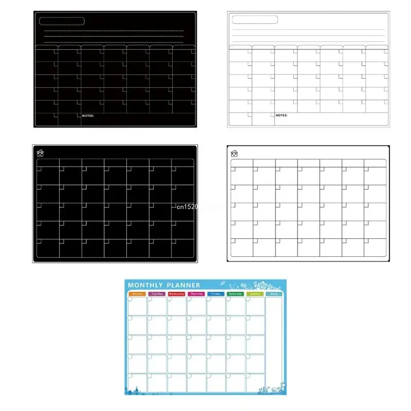 

Fridge Calendar Weekly Planner for To-do-list Board Memo Board Dropship
