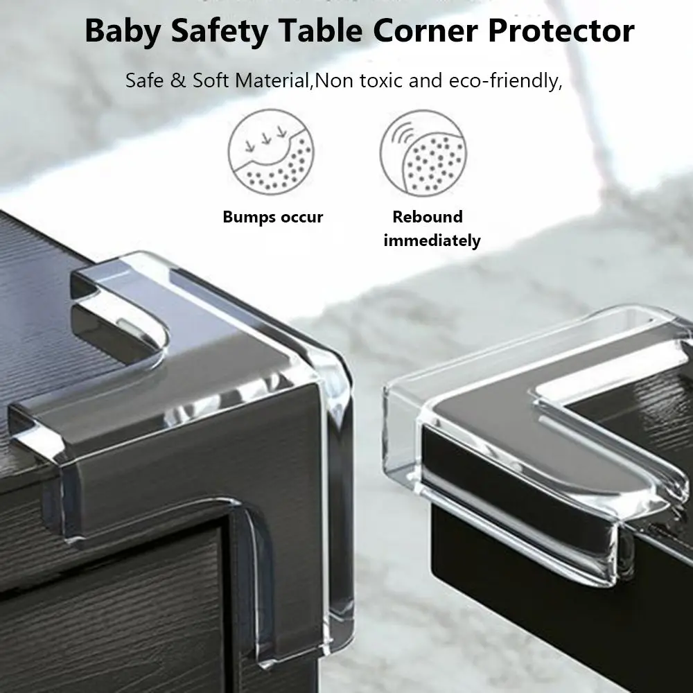 Soft PVC Corner Protectors for Kids Safety