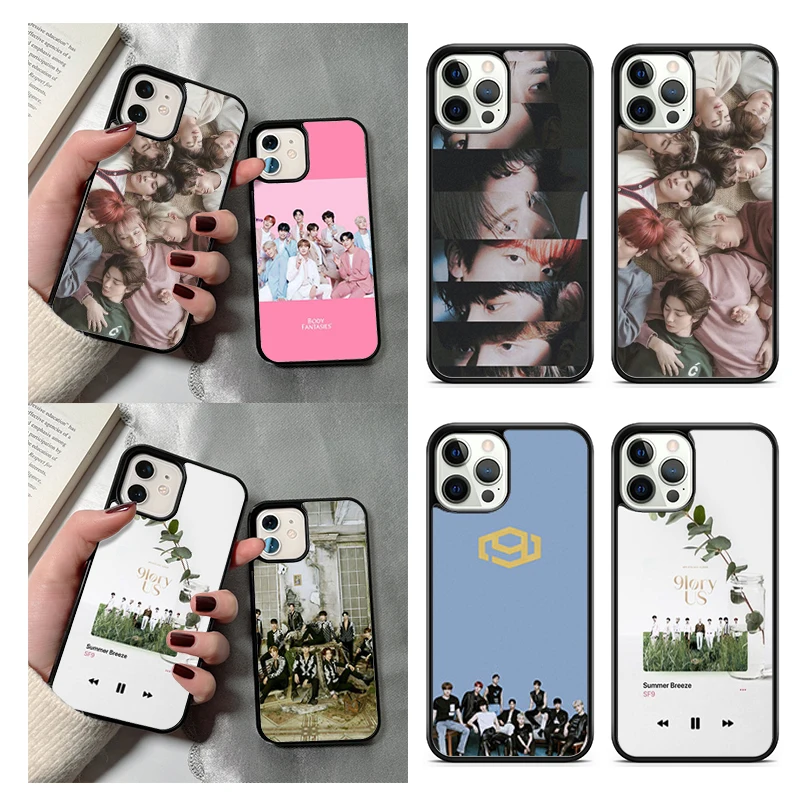 Custodia Per Telefono Sf9 Summer Breeze Per Iphone 14 15 13 12 Mini Xr Xs Max Cover Per Apple Iphone 11 Pro Max 6 8 7 Plus Se2020 Coque
