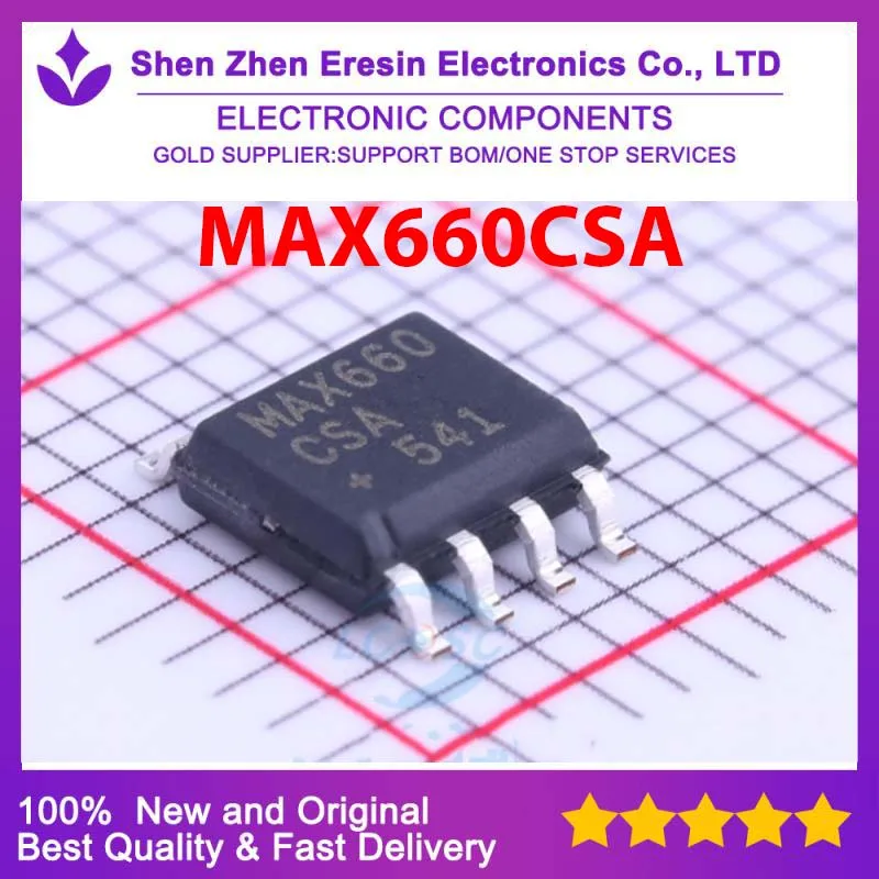 

Free shipping 5PCS/LOT MAX660CSA SOP8 New and original