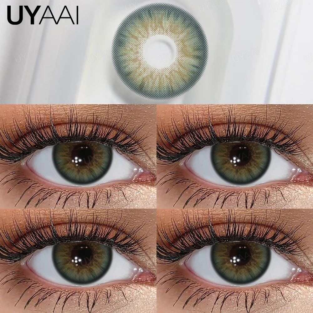 Natural Green Eye Contact Lenses