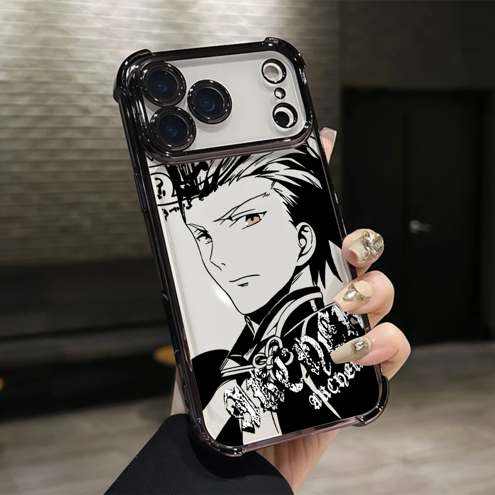 Fate A-Arthurs Joan Saber Anti-Drop Transparent Phone Case