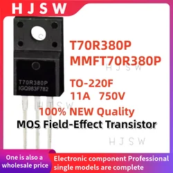 High - Quality TO - 220F 750V 11A MOSFET Transistors (10/20/30 Pieces) - T70R380P (20PCS)