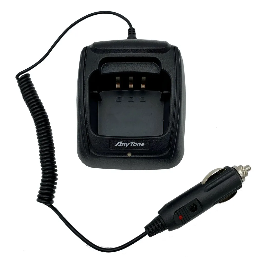 

Battery Charger for Anytone AT-D878UV AT-D878 Plus AT-D868UV Portable Radio Desktop Charger and Power Adapter or 12V Car Charger