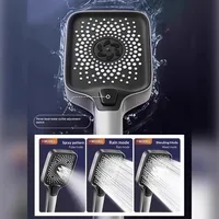 อุปกรณ์ห้องน้ำอัจฉริยะ ห้องอาบน้ำฝักบัว เก้าอี้อาบน้ำแบบหมุนได้ หัวฝักบัวแบบติดตั้งภายใน ระบบฝักบัวอาบน้ำ อุปกรณ์ควบคุมอุณหภูมิอาบน้ำ 4