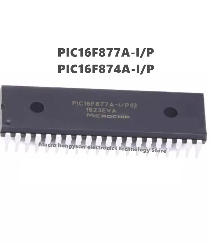 5adet PIC16F874A-I/P PIC16F877A-I/P 16F877 Direct plug-40 8-битный микроконтроллер