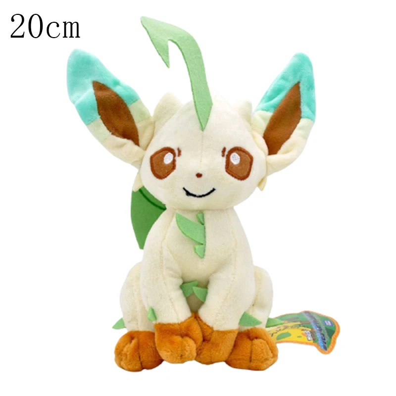 thumbnail image 1 of Pokemon Flareon Eevee Vaporeon Plush Toy Jolteon Evolution Espeon Umbreon Glaceon Leafeon Sylveon Stuffed Doll Exquisite Gift, 1 of 5