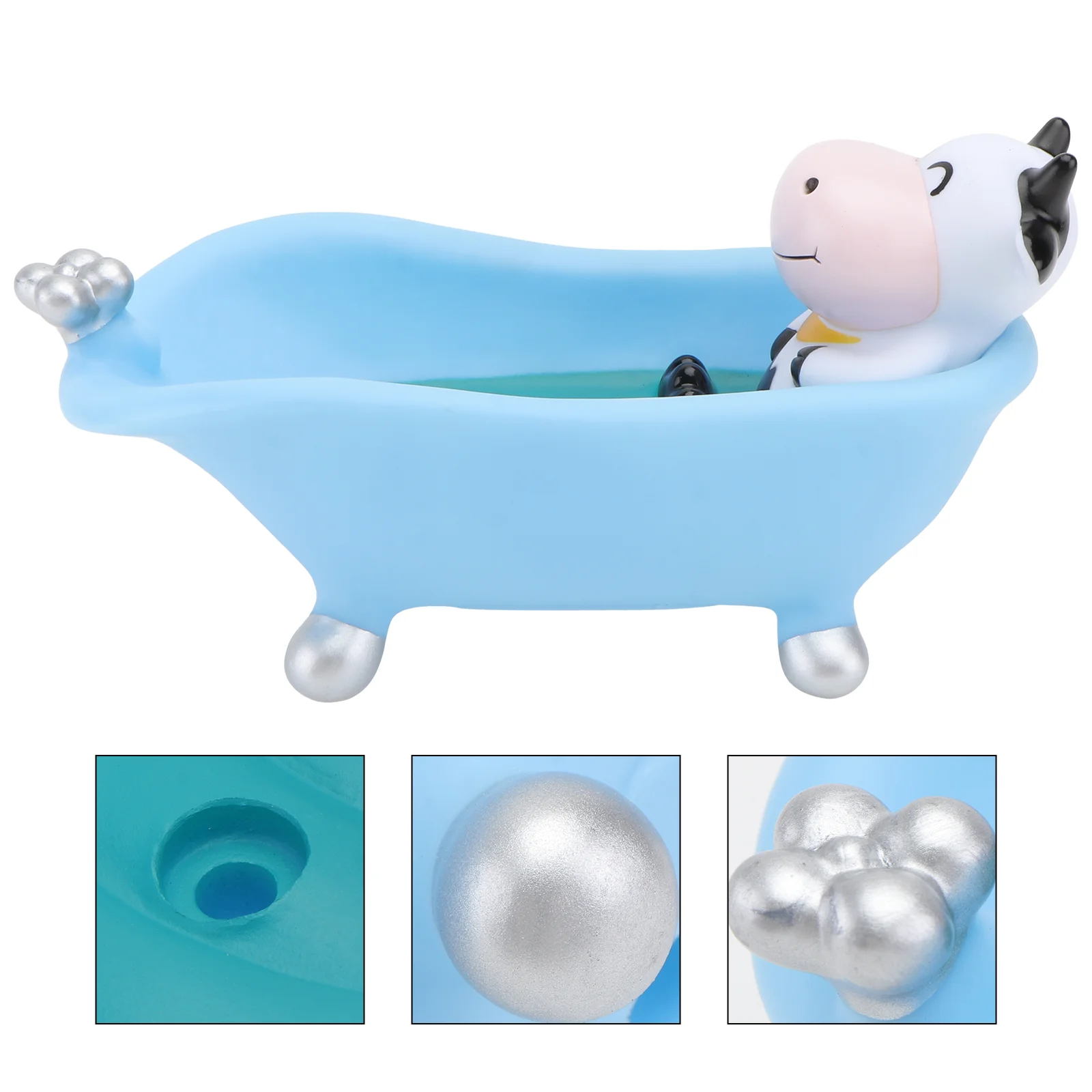 

Cute Soap Dish Cartoon Unicorn Bathtub Soap Holder Drainage Bar Soap Storage Holder Decorative Plastic Soap Saver