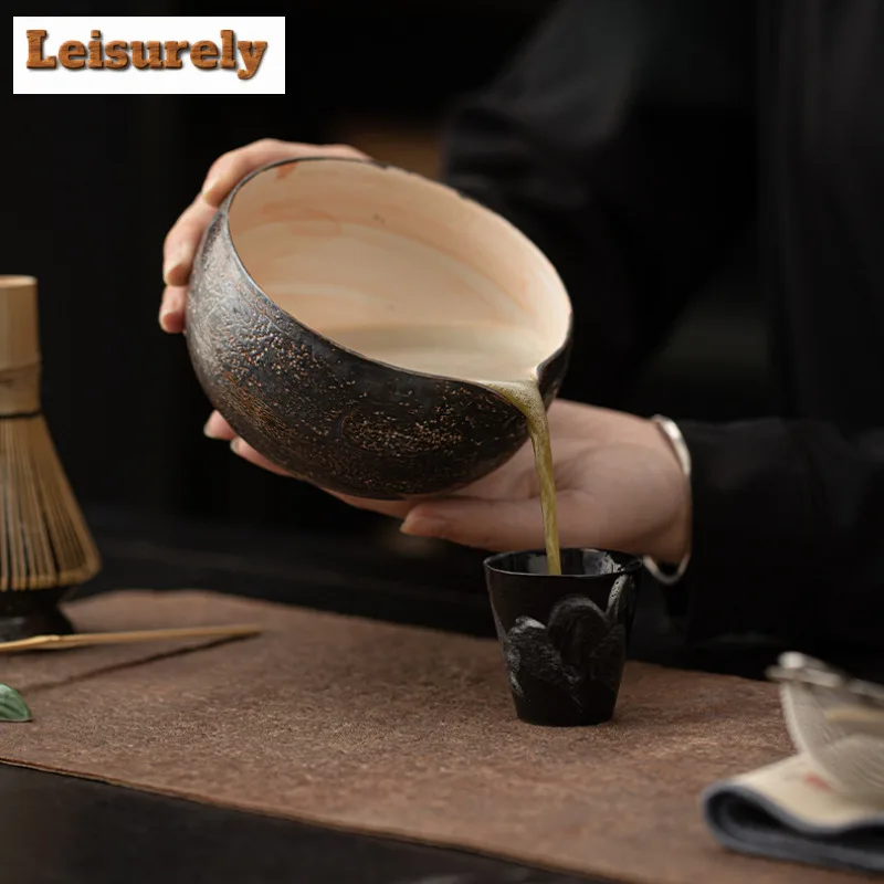 8PCS Japanese Power Yin Matcha Set Safe Bamboo Whisk Teaspoon Tea Sets Whisk Stand Beverage Shop Tea-making Tools Accessories