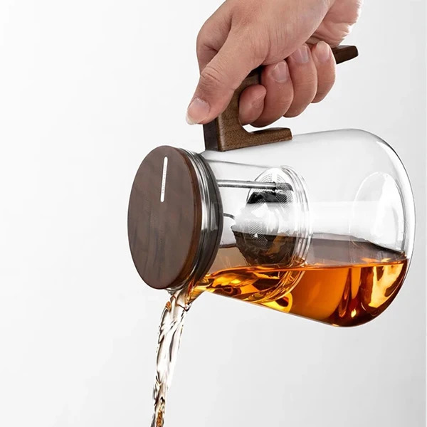 Bonston耐热玻璃泡茶壶，磁吸式开关，礼盒装，27oz-17