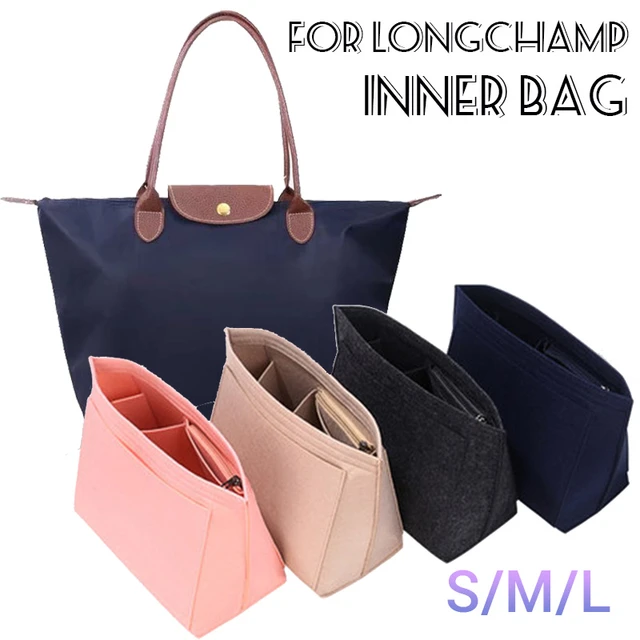 Felt Insert Bag Fits For Longchamp Handbag Liner Bag Felt Cloth