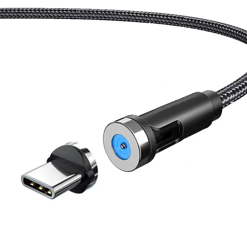 Magnetic 540-Degree Rotating Charging Cable