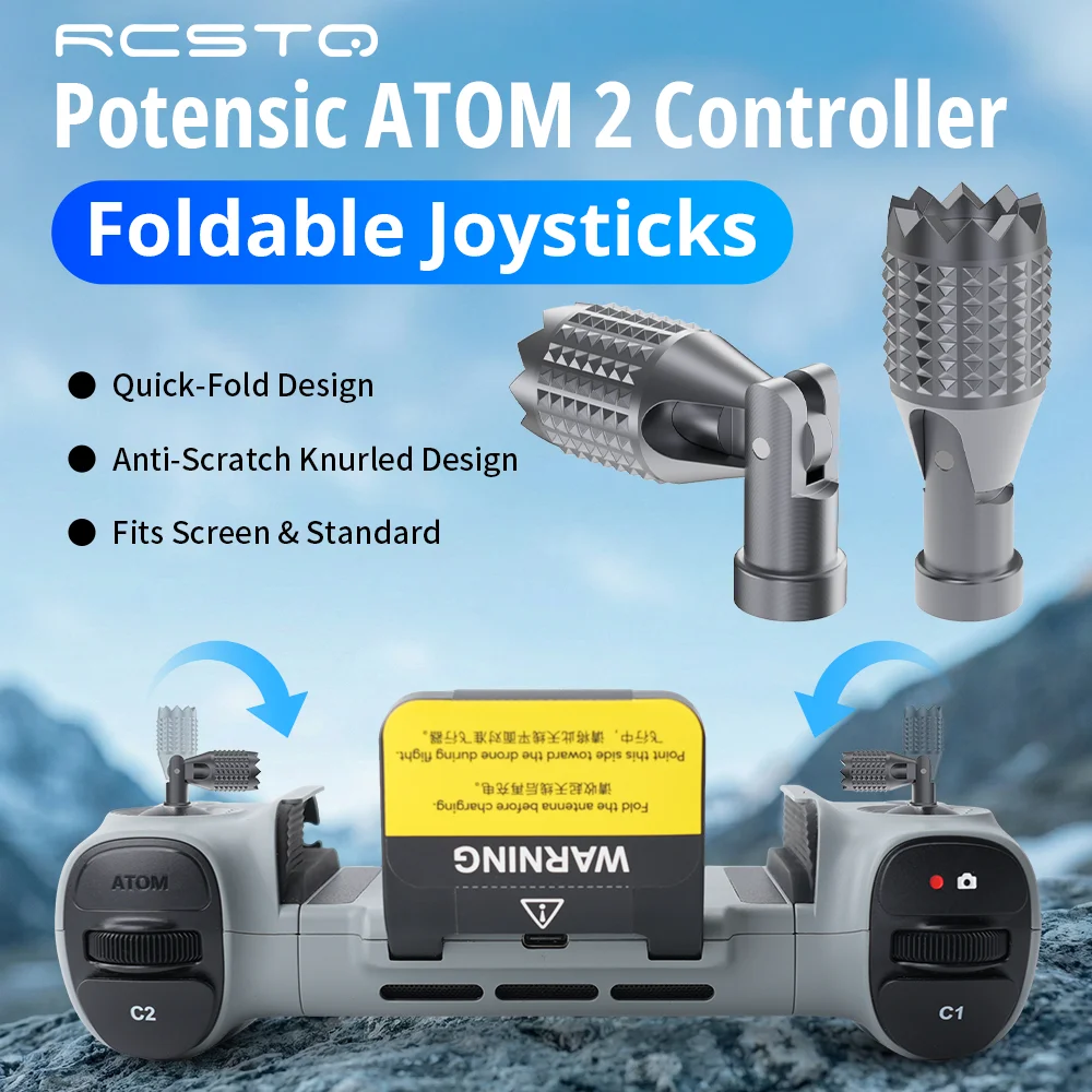 Manette RCSTQ pour Potensic Atom2/2S – Sticks de commande au pouce