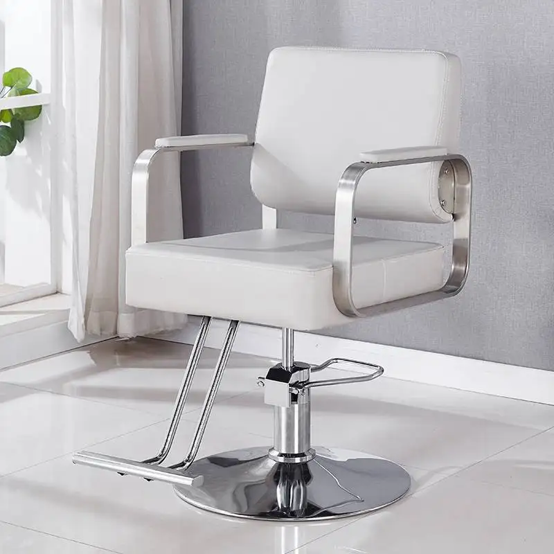 Manicure Barber Chairs Swivel Recliner Ergonomic Facial Chair Rolling Comfortable Aesthetic Silla Giratoria Dresser Furnitures swivel barber chairs recliner hairdressing facial comfortable rolling chairs metal stool silla de barberia modern furniture