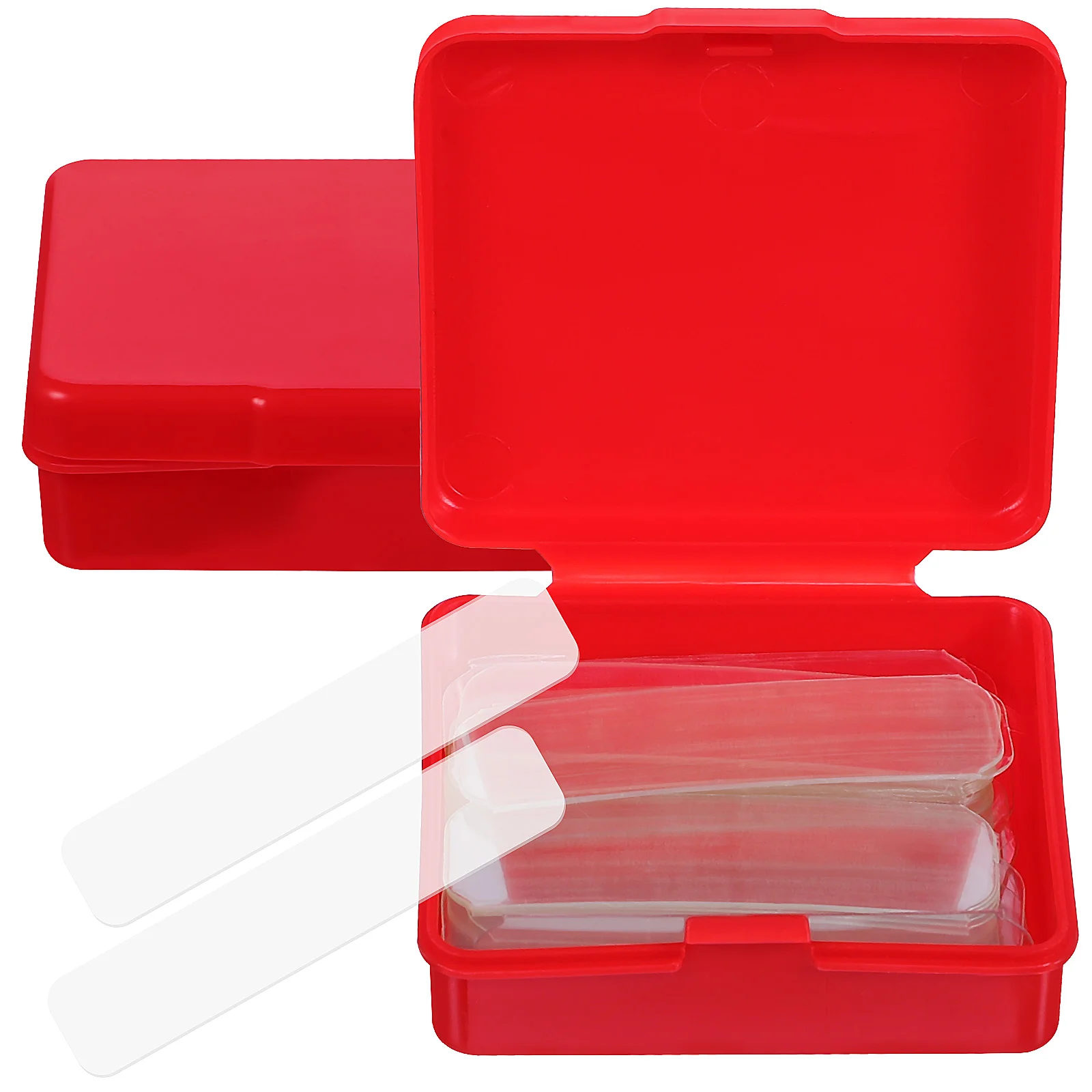 

2 Boxes Glue Tape Reusable Double Sided Cuttable Mounting Plastic Removable Adhesive Strips Child