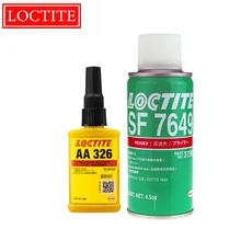 

50ml Loctite Glue 326 Magnetic Steel Anaerobic Adhesive Bonding Metal Structural Adhesive 7649 Curing Metal Surface Accelerator
