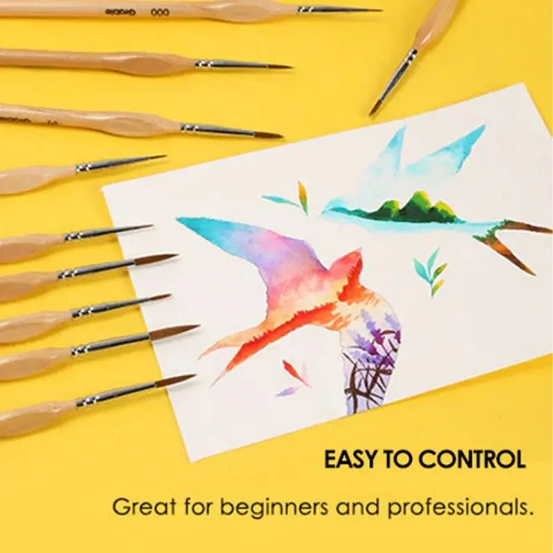 Raphael Flat Kaerell Varnish Brush Kaerell 281 Series, Soft Synthetic Fiber  Bristles Are Fine And Flexible,oil Painting Paint - Paint Brushes -  AliExpress