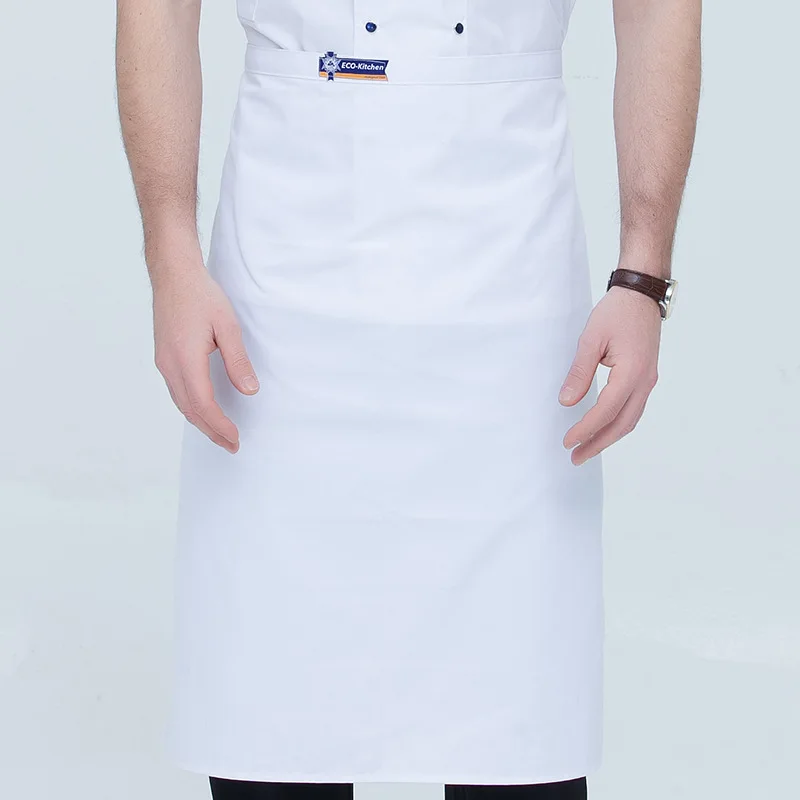 C848 Chef Apron Bust Men Apron Tea Shop Waiter Kitchen Overalls Waist Painting Aprons Waiter Aprons