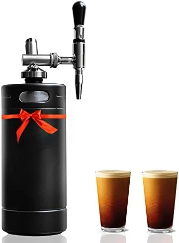 

Original Brew Nitro Cold Brew Coffee Maker - Gift for Coffee Lovers -128 oz Extra Large Home Keg, Nitrogen Gas System Coffee Di