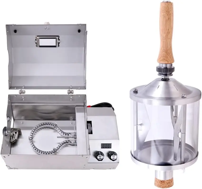 Electric Home Coffee Roaster Roasting Machine Nuts Barista Home 450g Electric Coffee Bean Roaster Machine Grain Dry 110V 5